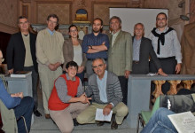 Foto di gruppo finalisti Premio Rèis Encreuse 2013